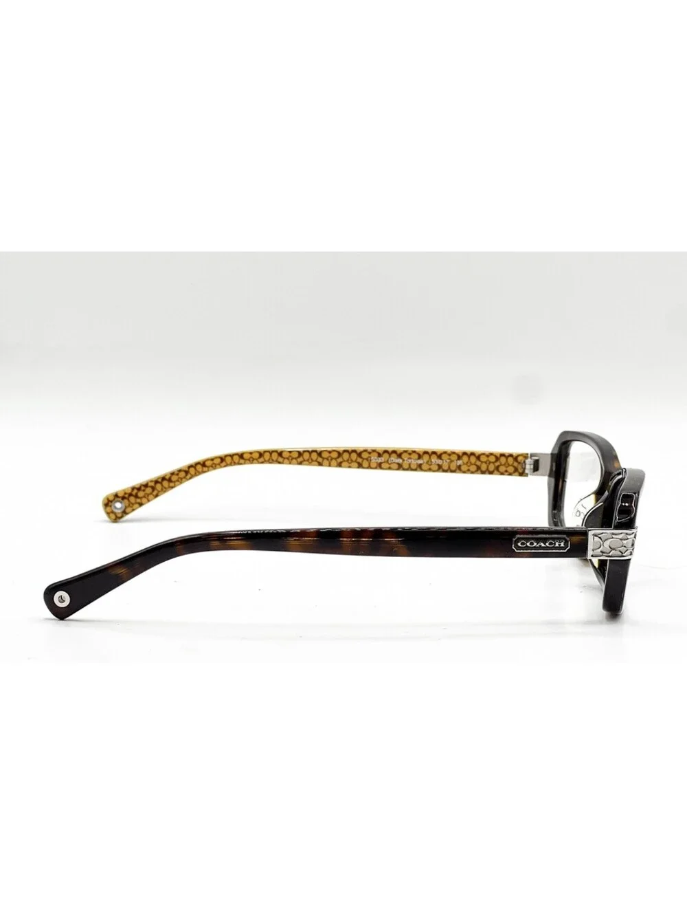 Coach HC 6005A 5033 Dark Tortoise Full Rim Authentic Eyeglass Frames 53-17-135